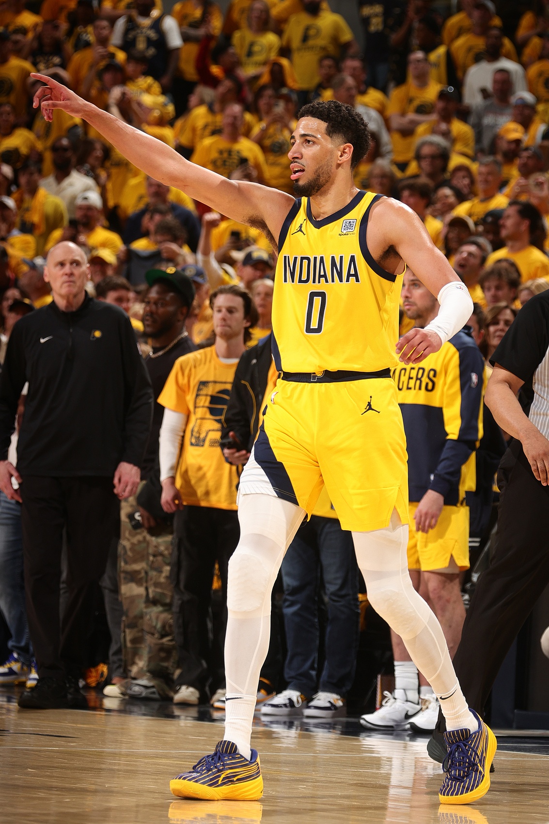 乐鱼体育-哈利伯顿的超巨之路始于三年前:训练师如何激发他打出侵略性