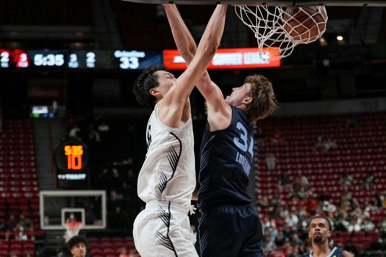 乐鱼网站-国内裁判吹罚夏季联赛!另类中国德比?杨瀚森背靠背,暴力隔扣