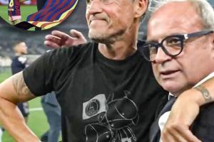 怎能不落泪恩里克T恤图案是女儿举旗名场面 她因癌症不幸去世