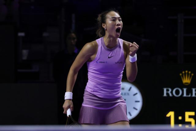 郑钦文一数据超越李娜 总决赛最后一轮迎生死战